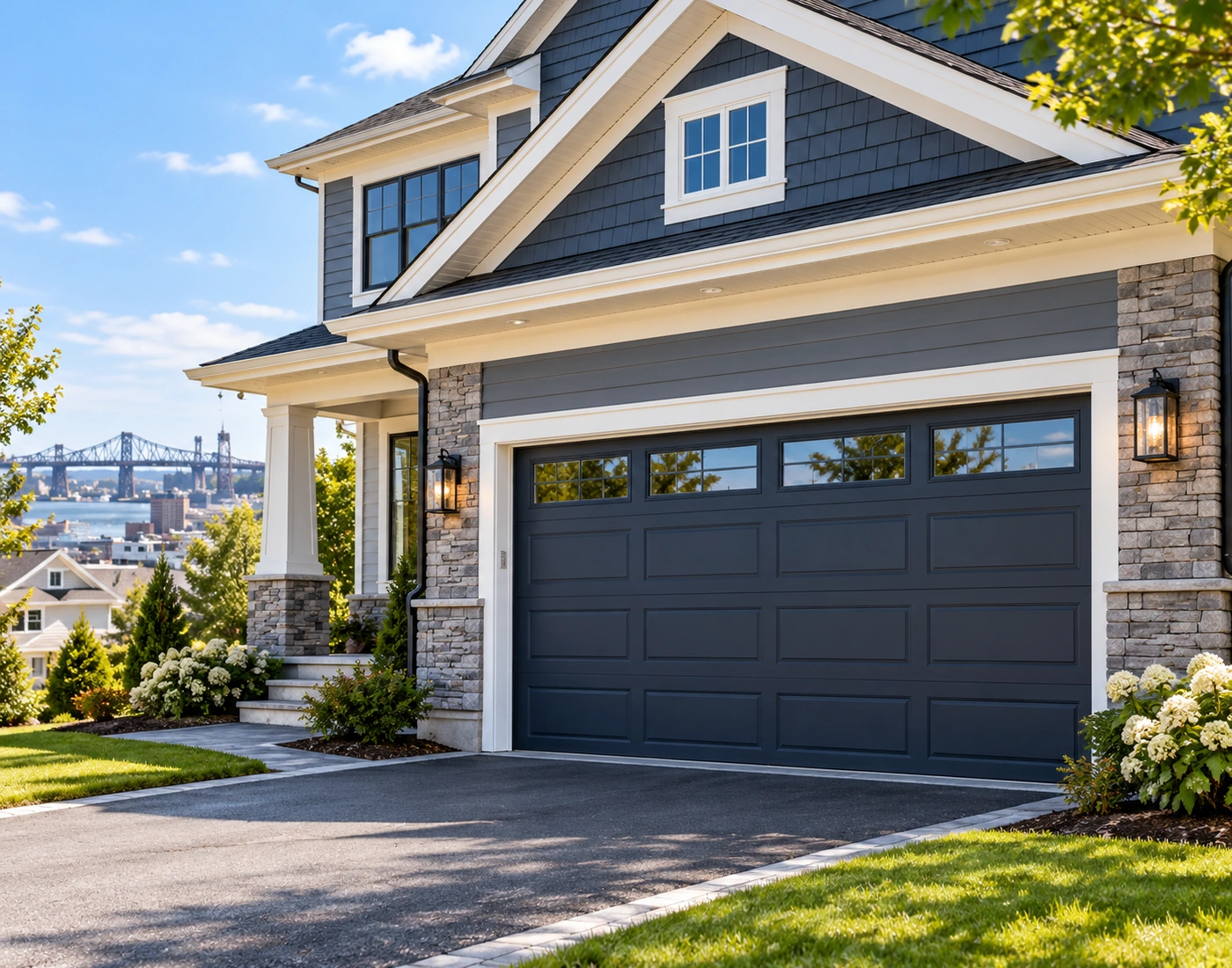 Residential garage door service