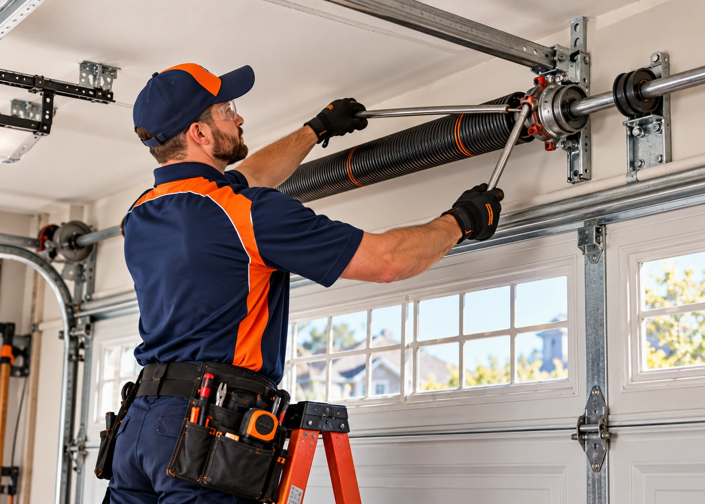 Garage Door Spring Repair in Bridgeport CT