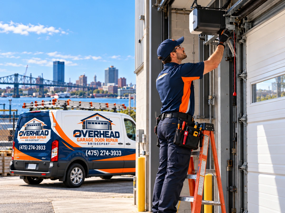 Garage Door Cable And Track Repair in Bridgeport CT